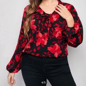 Floral blouse